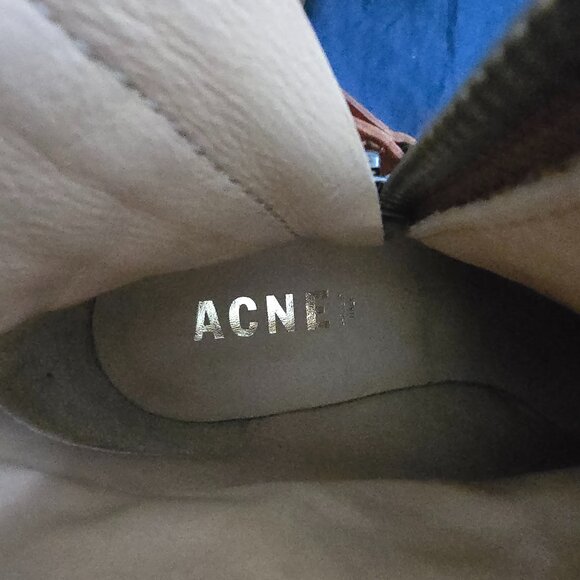 Acne Studios Pistol Boot Leather Ankle Boots 36 - Picture 4 of 6